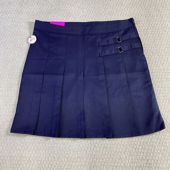 French‎ Toast Girls Bundle 18 & 18.5 Plus Uniform Skort & Shorts Navy Blue NWT - Picture 1 of 8